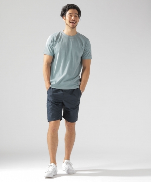 BAYFLOW（ベイフロー）の「30/2 BASICクルーネックTシャツ（Tシャツ/カットソー・メンズ・ホワイト/ネイビー/ベージュ/パープル/オリーブ/オレンジ・LARGE/SMALL/MEDIUM）」の9枚目の写真