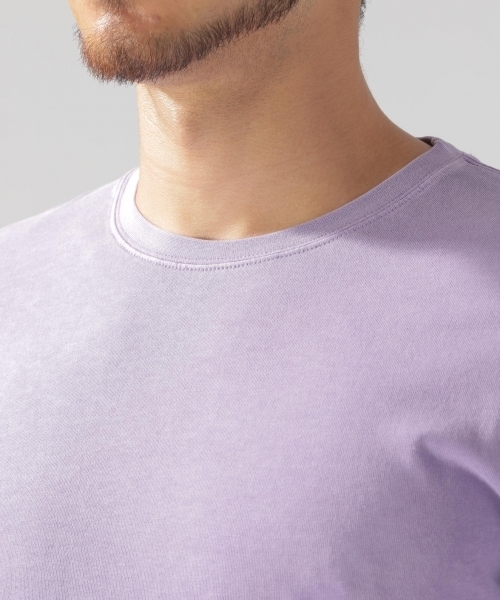 BAYFLOW（ベイフロー）の「30/2 BASICクルーネックTシャツ（Tシャツ/カットソー・メンズ・ホワイト/ネイビー/ベージュ/パープル/オリーブ/オレンジ・LARGE/SMALL/MEDIUM）」の17枚目の写真