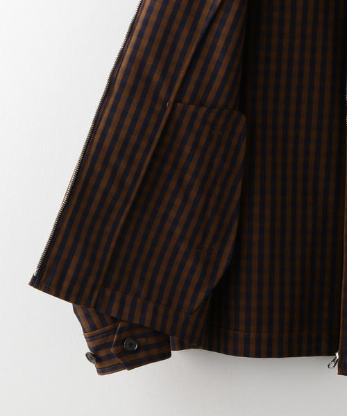 Steven Alan(スティーブンアラン)の「<Steven Alan>CHECK DRIZZLER JACKET/ジャケット(ブルゾン・レディース・ナチュラル/ネイビー・SMALL/MEDIUM)」の4枚目の写真