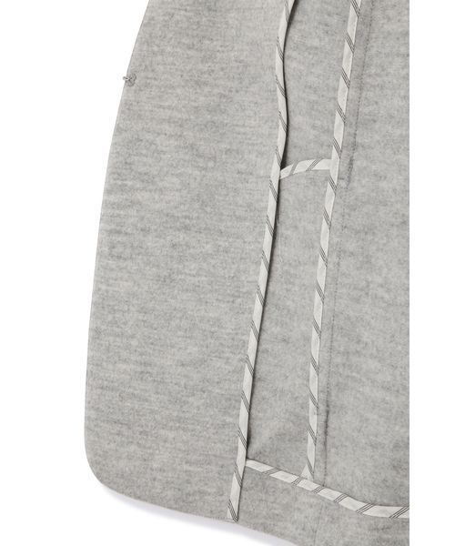 22 OCTOBRE（ヴァンドゥ－オクトーブル）の「圧縮ジャケット（ノーカラージャケット・レディース・グレー/ネイビー・38/40）」の16枚目の写真