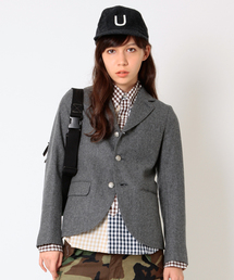 BEAMS BOY | ■BEAMS BOY / フラノ 3Bブレザー(テーラードジャケット)