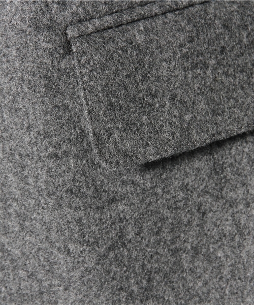 BEAMS BOY（ビームスボーイ）の「□BEAMS BOY / フラノ 3Bブレザー（テーラードジャケット・レディース・グレー/ネイビー・1/0）」の12枚目の写真