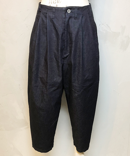 masterkey（マスターキー）の「mp6612-SABI ワイドデニムクロップドパンツ（その他パンツ・メンズ・ブラック/パープル・1/2/3）」の14枚目の写真