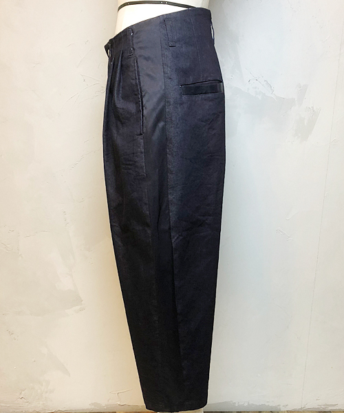 masterkey（マスターキー）の「mp6612-SABI ワイドデニムクロップドパンツ（その他パンツ・メンズ・ブラック/パープル・1/2/3）」の15枚目の写真