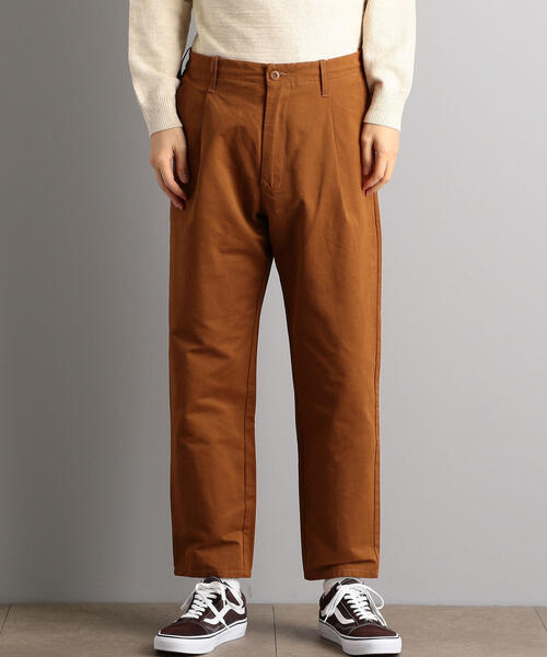 UNIVERSAL OVERALL（ユニバーサルオーバーオール）の「別注［ユバーサルオーバーオール］SC UNIVERSAL OVERALL  テーパードパンツ ◆（その他パンツ・メンズ・ブラック/ブラウン・S/M/L）」の4枚目の写真