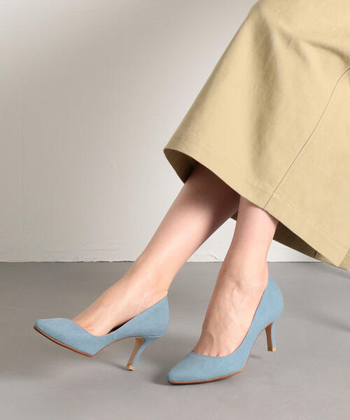 ODETTE E ODILE（オデットエオディール）の「【WEB限定】O ポインテッド パンプス70●↑（パンプス・レディース・シルバー/ブラウン/ターコイズブルー/ブラック/ベージュ/パープル/モカ/ライトグレー/ライトブルー・23cm/24cm/24.5cm/22cm/25cm/22.5cm/23.5cm）」の12枚目の写真