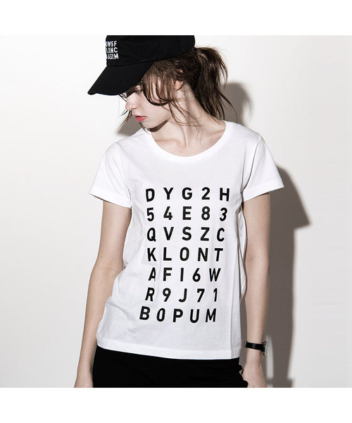 KLON（クローン）の「KLON Tshirts NUMBERING WHITE（Tシャツ/カットソー・レディース・ホワイト・MEDIUM/LARGE/1/2）」の4枚目の写真