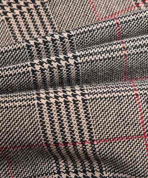 MinoriTY（マイノリティ）の「グレンチェックトラウザー TRストレッチテーパードパンツ（チノパンツ・メンズ・ブラウン/グレー・M/L/XL）」の11枚目の写真