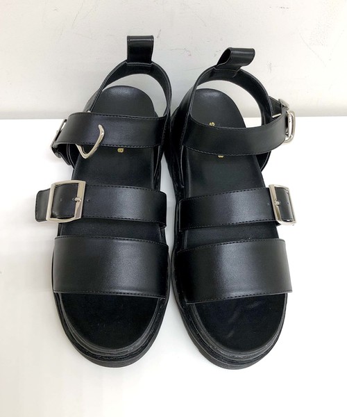 archives（アルシーヴ）の「グラディエーターサンダル（サンダル・レディース・ブラック/ブラウン・MEDIUM/LARGE）」の6枚目の写真