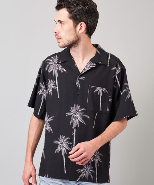 JACKROSE（ジャックローズ）の「パームツリーアロハシャツ ユニ