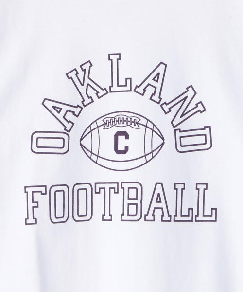 coen（コーエン）の「カレッジプリントベーシックTシャツ（Tシャツ/カットソー・レディース・ホワイト/ブラック/グレー・MEDIUM/LARGE）」の9枚目の写真