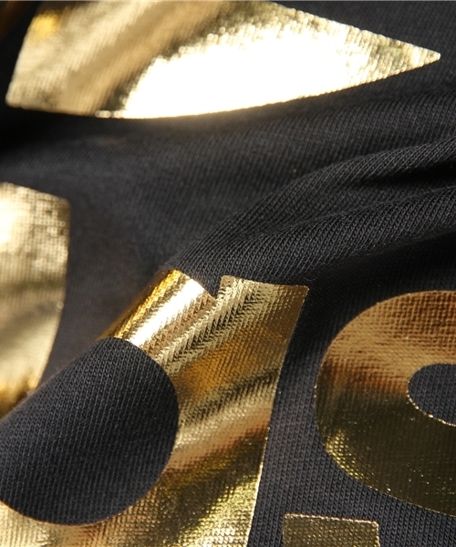 adidas Originals（アディダスオリジナルス）の「日本限定 アディダス オリジナルス 黒金 トレフォイル Tシャツ adidas Originals STY FOIL TREFOIL SS TEE（Tシャツ/カットソー・メンズ・ブラック・MEDIUM/SMALL/X-LARGE/XX-LARGE/LARGE）」の8枚目の写真