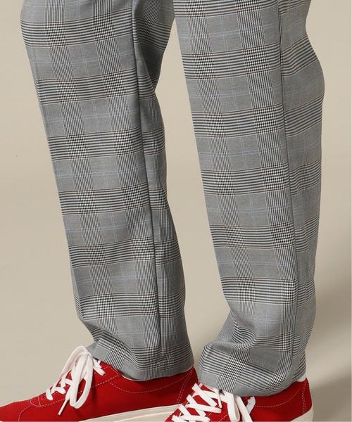 417 EDIFICE（フォーワンセブンエディフィス）の「チェックタックイージーパンツ（スラックス・メンズ・チャコールグレー/ベージュ・SMALL/MEDIUM/LARGE）」の11枚目の写真
