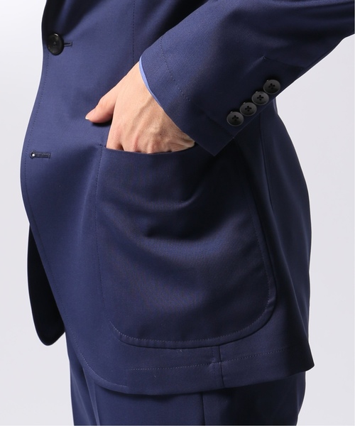 EDIFICE（エディフィス）の「FUNCTION MOBILE SUPER120s ウール ジャケット（テーラードジャケット・メンズ・チャコールグレー/グレー/ブルー系その他・46/44/48/50）」の7枚目の写真