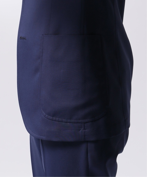 EDIFICE（エディフィス）の「FUNCTION MOBILE SUPER120s ウール ジャケット（テーラードジャケット・メンズ・チャコールグレー/グレー/ブルー系その他・46/44/48/50）」の18枚目の写真