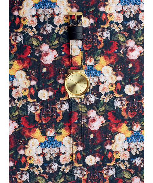 WHO'S WHO gallery（フーズフーギャラリー）の「【KOMONO】WIZARD PRINT（アナログ腕時計・メンズ・アイボリー/ブラック/ベージュ・FREE）」の2枚目の写真