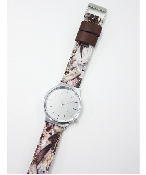 WHO'S WHO gallery（フーズフーギャラリー）の「【KOMONO】WIZARD PRINT（アナログ腕時計・メンズ・アイボリー/ブラック/ベージュ・FREE）」の5枚目の写真