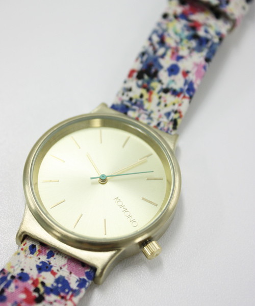 WHO'S WHO gallery（フーズフーギャラリー）の「【KOMONO】WIZARD PRINT（アナログ腕時計・メンズ・アイボリー/ブラック/ベージュ・FREE）」の6枚目の写真
