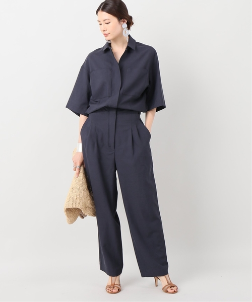 vermeil ジャンプスーツ セール】フライフロントジャンプスーツ◇（つなぎ