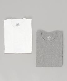 【FRUIT OF THE LOOM】FTL_クルーネックTシャツ半袖2P