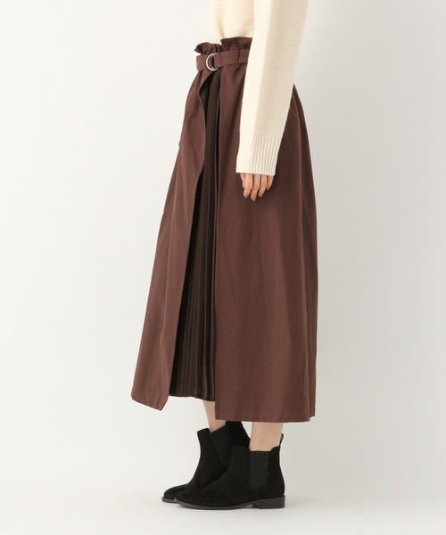 GLOBAL WORK(グローバルワーク)の「2SETスカート【HYPE LIMITED LINE】/853019(スカート・レディース・ベージュ/ダークブラウン・FREE)」の12枚目の写真