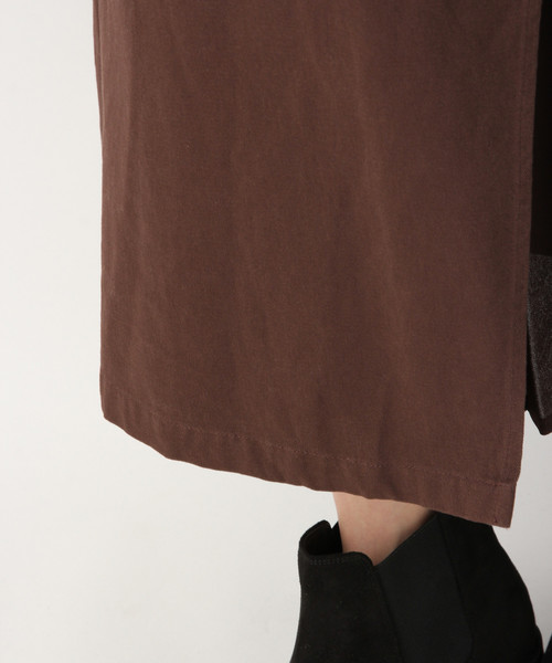 GLOBAL WORK(グローバルワーク)の「2SETスカート【HYPE LIMITED LINE】/853019(スカート・レディース・ベージュ/ダークブラウン・FREE)」の17枚目の写真