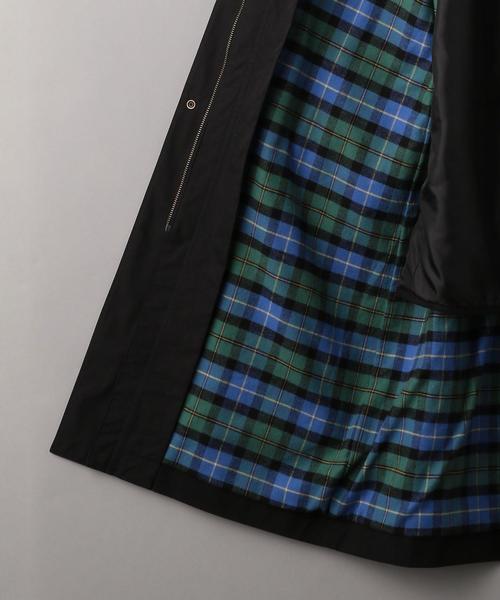 最終値下BY コットンナイロンタフタライナー付き　ステンカラーコート 最終値下BY コットンナイロンタフタライナー付き ステンカラー