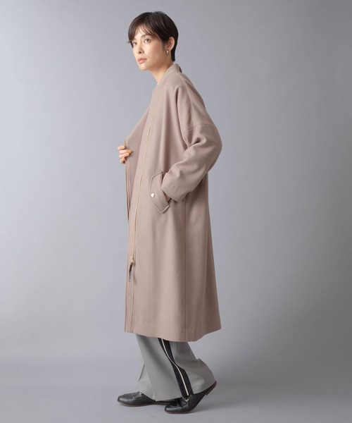 miniyu(ミニュウ)の「LaSRIC/アシンメトリーライダースコート(その他アウター)」 - WEAR