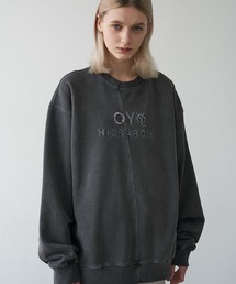 OY | カッティングピグメントトレーナーMTM/スウェット(スウェット)