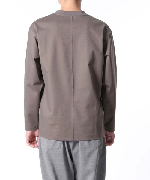 ADAM ET ROPE'（アダムエロペ）の「【NORITAKE】コンプレッシャーLST（Tシャツ/カットソー・メンズ・ホワイト/ベージュ系その他2・L/M/S）」の10枚目の写真