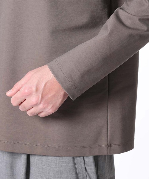 ADAM ET ROPE'（アダムエロペ）の「【NORITAKE】コンプレッシャーLST（Tシャツ/カットソー・メンズ・ホワイト/ベージュ系その他2・L/M/S）」の6枚目の写真