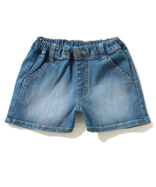 devirock（デビロック）の「楽デニム デニムショートパンツ（その他パンツ・キッズ・ネイビー/サックスブルー/ブルー系その他/ワンウォッシュ・110cm/120cm/130cm/140cm/150cm/160cm/100cm）」の13枚目の写真