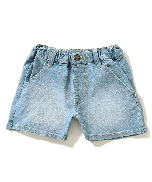 devirock（デビロック）の「楽デニム デニムショートパンツ（その他パンツ・キッズ・ネイビー/サックスブルー/ブルー系その他/ワンウォッシュ・110cm/120cm/130cm/140cm/150cm/160cm/100cm）」の14枚目の写真
