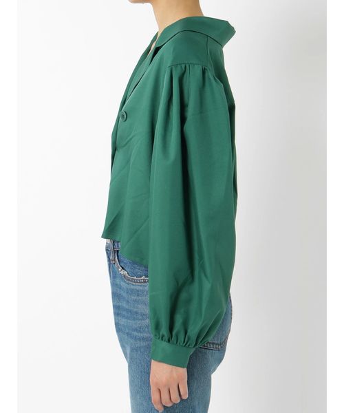 jouetie（ジュエティ）の「ダブルブレストシャツ（シャツ/ブラウス・レディース・ブラック/ベージュ/グリーン/その他1・MEDIUM）」の16枚目の写真