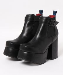 YOSUKE | 「YOSUKE/ヨースケ」メンズ超厚底サイドゴアショートブーツ(ブーツ)