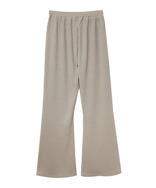 andme(アンドミー)の「カットリブニットソーフレアパンツ(その他パンツ・レディース・ブラック/オフホワイト/グレー系その他/ベージュ/ブルー系その他/グリーン/ライトブラウン/チャコールグレー/ブラウン・M/L)」の14枚目の写真