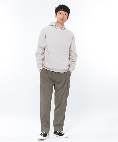 LAKOLE（ラコレ）の「USAドヅメパーカー / LAKOLE（パーカー・メンズ・ベージュ/グレー/オフホワイト/ピンク/チャコール・MEDIUM/LARGE）」の8枚目の写真