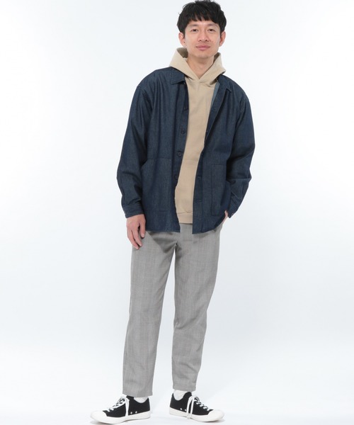 LAKOLE（ラコレ）の「USAドヅメパーカー / LAKOLE（パーカー・メンズ・ベージュ/グレー/オフホワイト/ピンク/チャコール・MEDIUM/LARGE）」の12枚目の写真