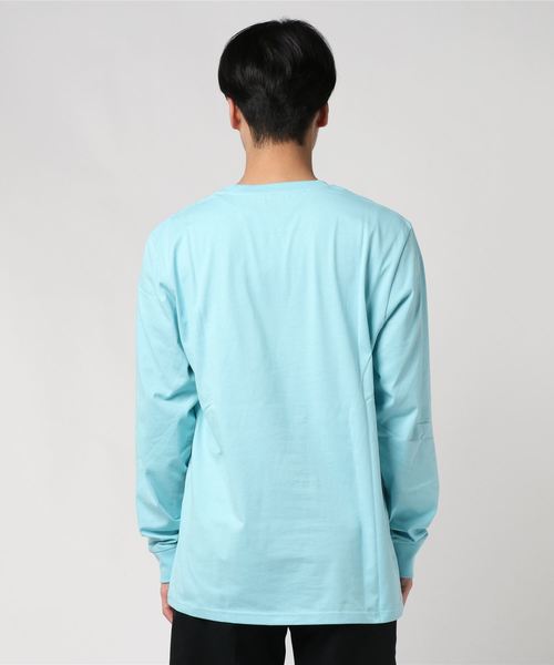 Carhartt WIP(カーハートダブリューアイピー)の「L/S POCKET T-SHIRT(Tシャツ/カットソー・メンズ・カーキ/ダークネイビー/フレッシュイエロー/ブラック/ホワイト/バーガンディー/フューシャピンク/オレンジ/アクア/アッシュ/ピンク・LARGE/MEDIUM/SMALL/XX-LARGE/X-LARGE/X-SMALL)」の12枚目の写真