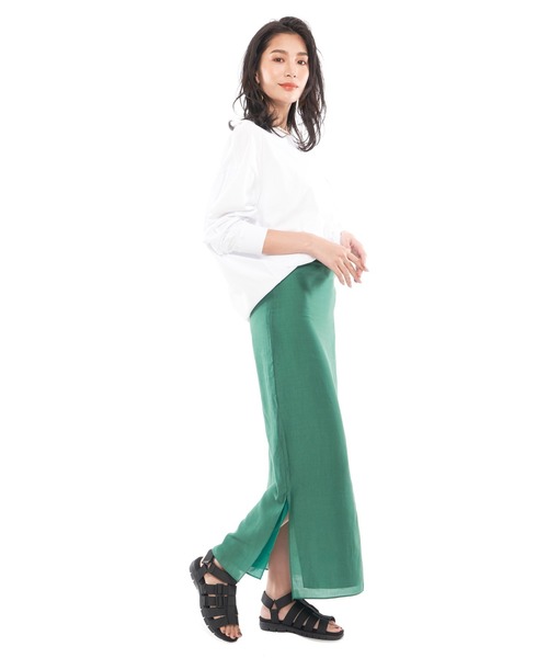 Realta（レアルタ）の「Realta(レアルタ) カラーベルト多重ストラップのスポーツサンダル（サンダル・レディース・カーキ/ネイビー/ブラック・L/LL/M/S）」の6枚目の写真