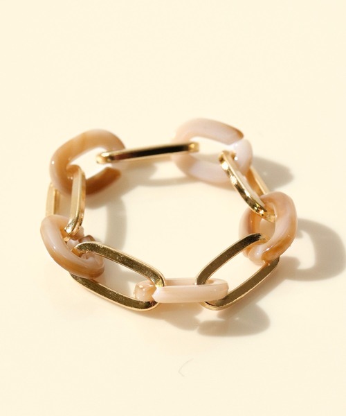 florist（フローリスト）の「マーブル×メタルのハーフチェーンリング（リング・レディース・シルバー系その他5/その他9/ゴールド系その他5/シルバー系その他3/ゴールド系その他3/シルバー系その他/ゴールド系その他2/ゴールド系その他7/ゴールド系その他6/シルバー系その他7/シルバー系その他6/ゴールド系その他4/シルバー系その他2/ゴールド系その他/シルバー系その他4/その他8・FREE）」の13枚目の写真