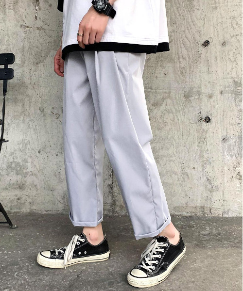 neos(ネオス)の「【neos -addictive design-】ルーズシルエット T/R スラックス パンツ(スラックス・メンズ・ブラック/ベージュ/グレー・MEDIUM/LARGE/X-LARGE)」の13枚目の写真