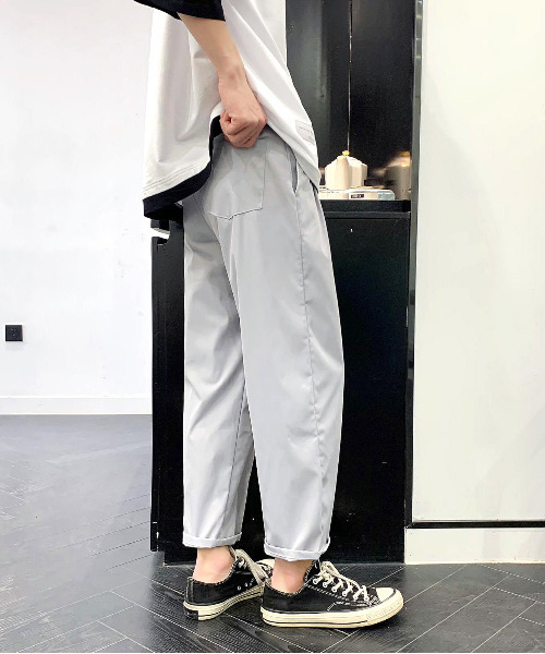 neos(ネオス)の「【neos -addictive design-】ルーズシルエット T/R スラックス パンツ(スラックス・メンズ・ブラック/ベージュ/グレー・MEDIUM/LARGE/X-LARGE)」の10枚目の写真