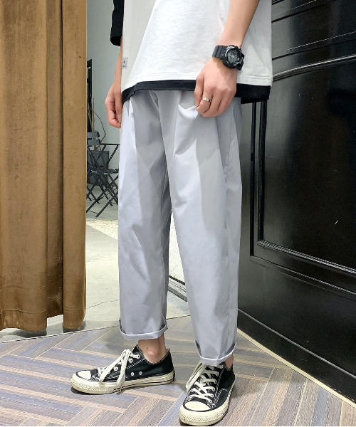 neos(ネオス)の「【neos -addictive design-】ルーズシルエット T/R スラックス パンツ(スラックス・メンズ・ブラック/ベージュ/グレー・MEDIUM/LARGE/X-LARGE)」の18枚目の写真