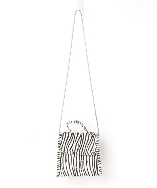 EDT(イーディーティー)の「EDT minishoulderbag MEG20(ショルダーバッグ・レディース・ブラック/ホワイト・FREE)」の2枚目の写真