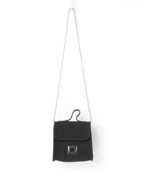 EDT(イーディーティー)の「EDT minishoulderbag MEG20(ショルダーバッグ・レディース・ブラック/ホワイト・FREE)」の1枚目の写真