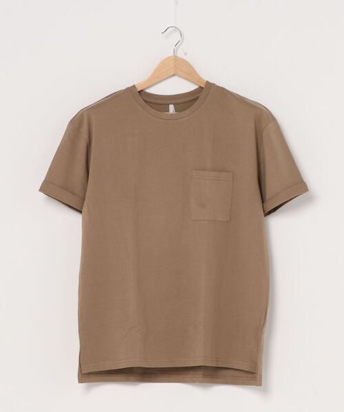 THISIS（ディスイズ）の「ポケットTシャツ（Tシャツ/カットソー・メンズ・ピンク/グレー/ベージュ/ネイビー/ホワイト/ブラック/グリーン/サックスブルー・MEDIUM/LARGE/X-LARGE）」の4枚目の写真