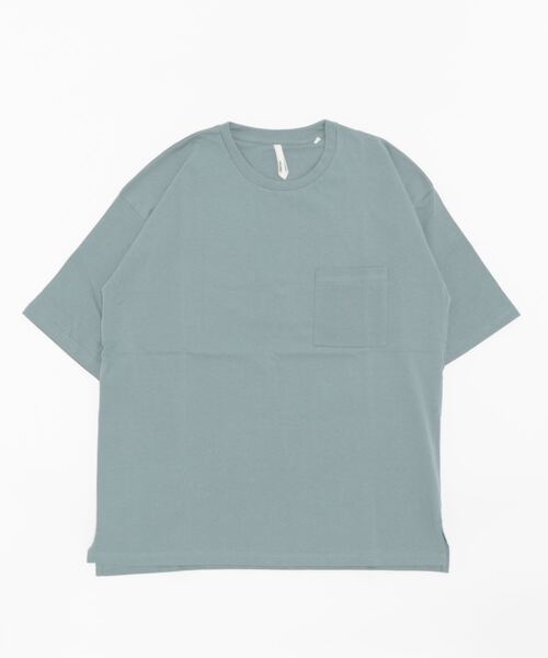THISIS（ディスイズ）の「ポケットTシャツ（Tシャツ/カットソー・メンズ・ピンク/グレー/ベージュ/ネイビー/ホワイト/ブラック/グリーン/サックスブルー・MEDIUM/LARGE/X-LARGE）」の7枚目の写真