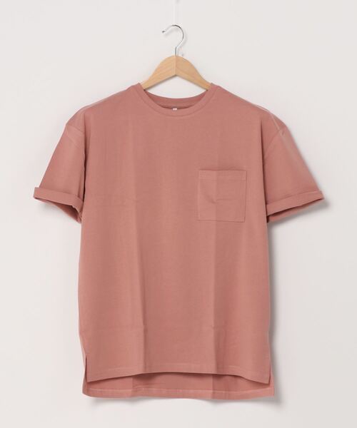 THISIS（ディスイズ）の「ポケットTシャツ（Tシャツ/カットソー・メンズ・ピンク/グレー/ベージュ/ネイビー/ホワイト/ブラック/グリーン/サックスブルー・MEDIUM/LARGE/X-LARGE）」の8枚目の写真