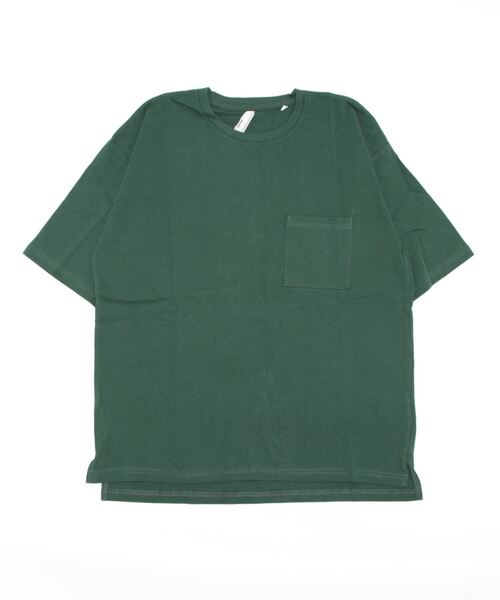 THISIS（ディスイズ）の「ポケットTシャツ（Tシャツ/カットソー・メンズ・ピンク/グレー/ベージュ/ネイビー/ホワイト/ブラック/グリーン/サックスブルー・MEDIUM/LARGE/X-LARGE）」の5枚目の写真